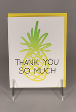Lionheart Prints Card- Pineapple Thank You