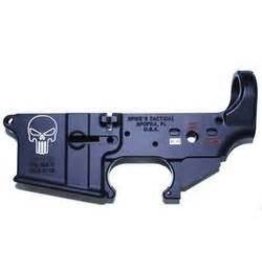 Spikes Tactical Spikes Stripped Lower Punisher AR-15 Multi-Caliber Black