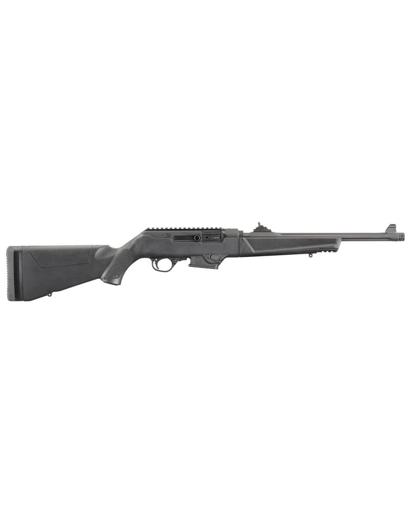 RUGER PC Carbine Semi-Automatic 9mm Luger 16.12" TB 17+1 Synthetic Black Stk Black Hard Coat Anodized