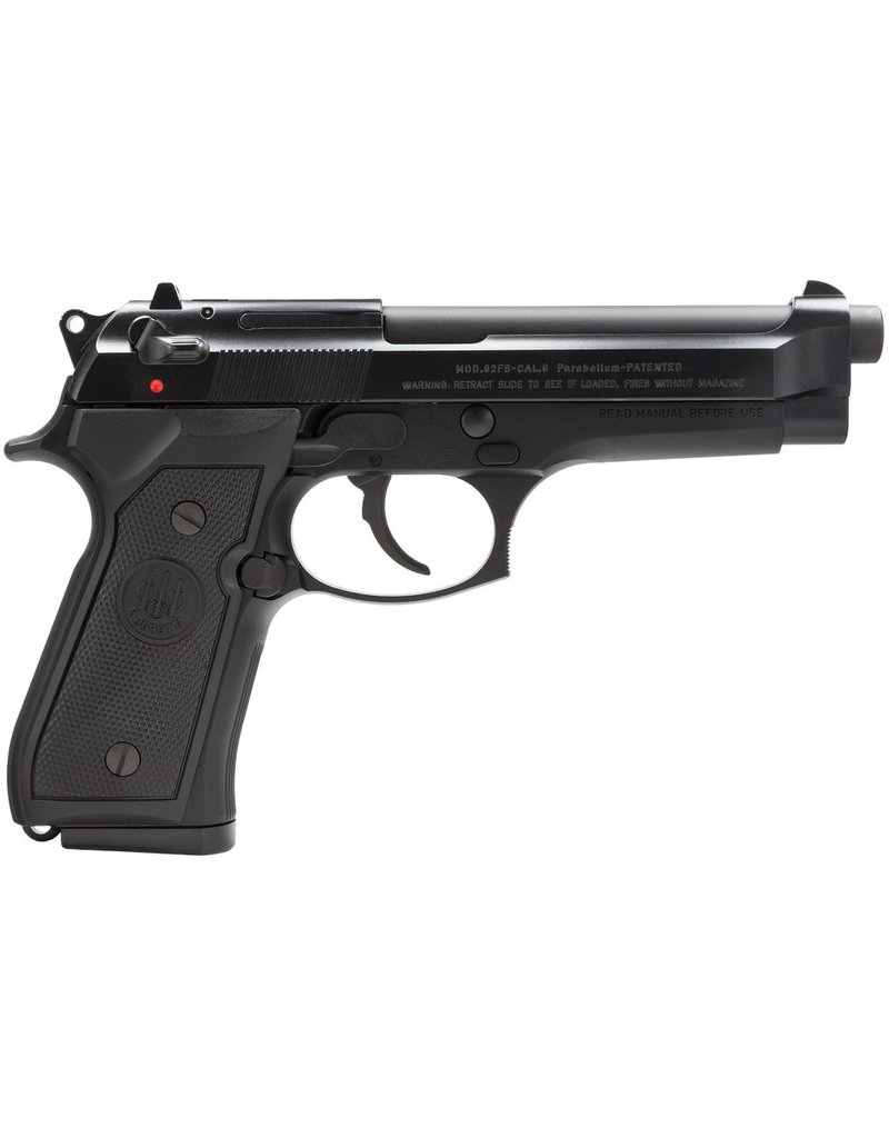 Beretta 9mm 4.9" 15+1 Black Syn Grip Black<br />
American Inox