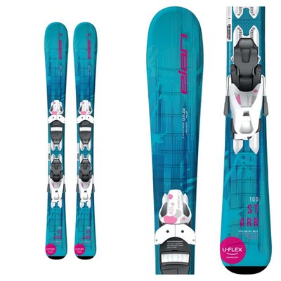 Elan Jr Starr QS Skis w. EL 4.5 Wht Bindings 2020