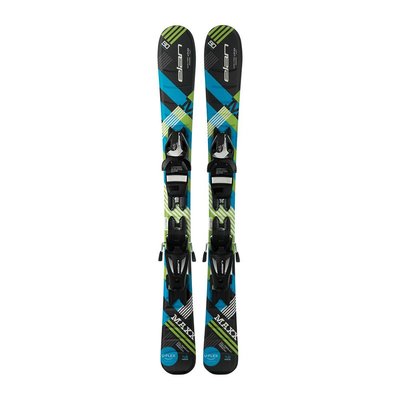 Elan Kids' Maxx QS Ski w/EL 7.5 AC Shift B78 Blk/Sil Binding 2019