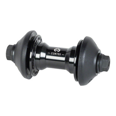 Eclat Cortex Front Hub with Hub Guards 36h 3/8" Female Axle Black