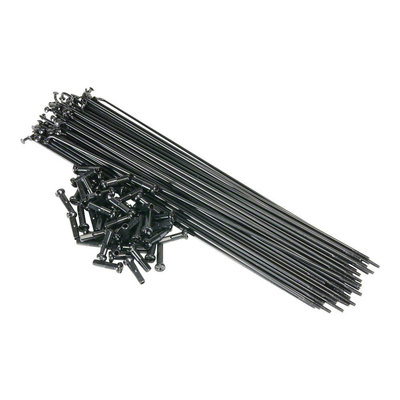 Salt PG Spokes 186mm 40 Pieces Black