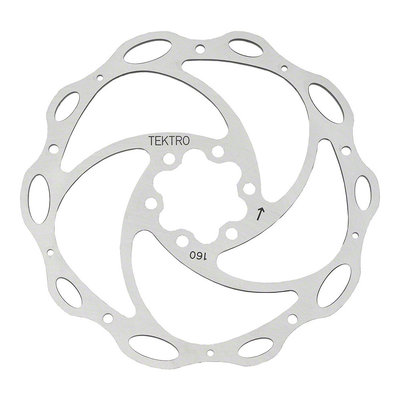 Tektro Lyra 160mm Lyra Cross Rotor w/Bolts