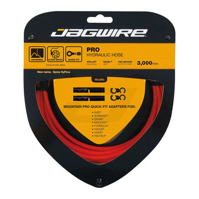 Jagwire Pro Hydraulic Disc Brake Hose Kit 3000mm, Orange