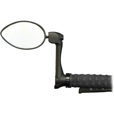 CycleAware Urbie Urban Bar-end Mirror: Black