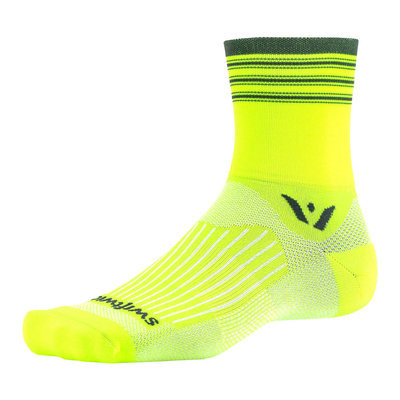 Swiftwick Aspire Four Stripe 4 Inch Socks
