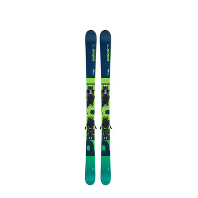 Elan Kids' Pinball LS Skis w/EL 10.0 GW B85 Blk/Blk Bindings 2020