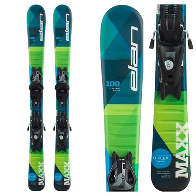 Elan Kids' Maxx QS Skis w/ EL 7.5 GW Shift Bindings 2021