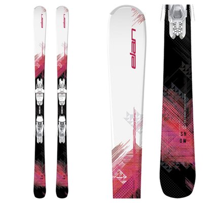 Elan Women's Snow LS Skis w/EL 7.5 Shift White Bindings 2020