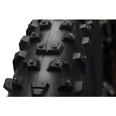 45NRTH Wrathchild Tire - 27.5 x 3, Tubeless, Folding, Black, 120tpi, 252 XL Concave Carbide Aluminum Studs