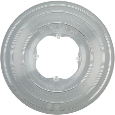 Freehub Spoke Protector 28-34 Tooth, 4 Hook, 32 Hole Clear Plastic
