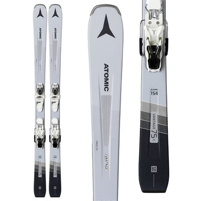 Atomic Women's Vantage 75 C Skis w/L10 GW White SmokeBindings 2020