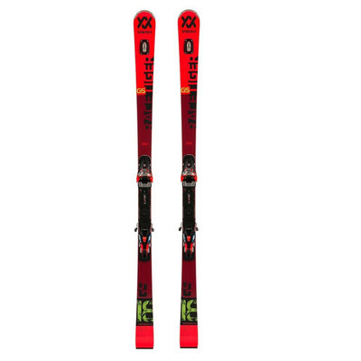 Volkl Racetiger GS Skis w/ RMotion2 16.0 GW Blk/Red Binding 2020