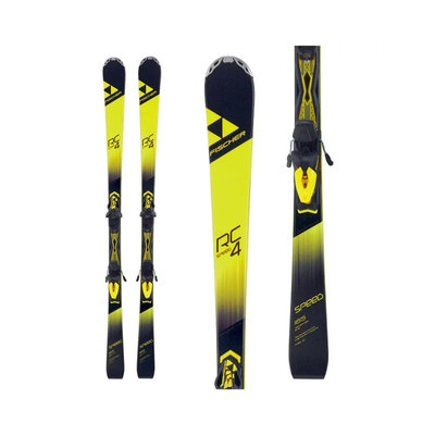 Fischer RC4 Speed Allride Skis w/Z11 GW Powerrail Bindings 2020