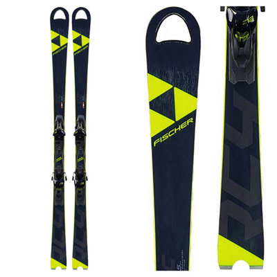 Fischer RC4 World Cup SC Skis w/Z12 Powerrail Bindings 2020
