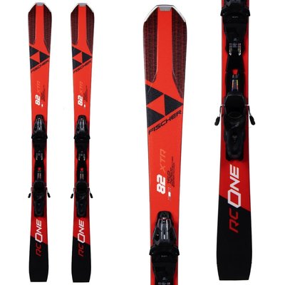 Fischer XTR RC One 82 GT Skis w/ RSW 10 Blk/Blk Bindings 2020