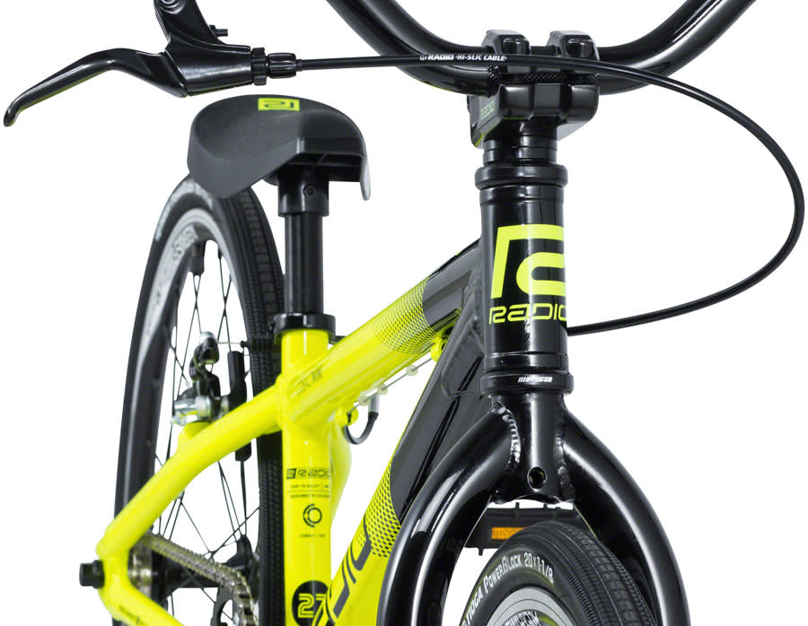 Radio Raceline Cobalt Junior BMX Race Bike - 18.5 TT, Black/Yellow -  Philbrick's Ski, Board, & Bike