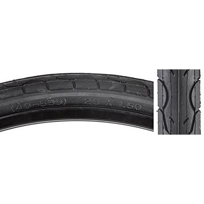 Sunlite Hybrid Touring Kwest Tire 26 * 1.5 Black Black