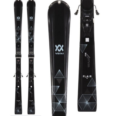 Volkl Women's Flair 72 Skis w/VMotion 10 GW Lady Black Bindings 2021