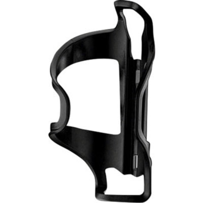Lezyne Flow Bottle Cage Side Loader Left-hand: Black
