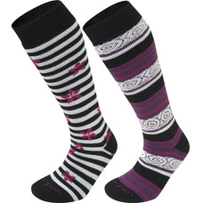 Lorpen Women's T2 Merino Ski Socks 2-Pack