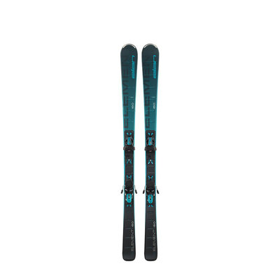 Elan Women's Element Black/Blue LS Skis w/ELW 9 GW Shift Bindings