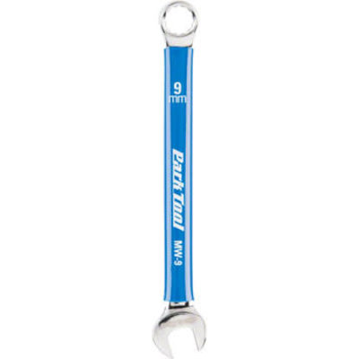 Park Tool MW-9 Metric Wrench, 9mm, Blue/Chrome