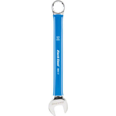 Park Tool MW-17 Metric Wrench, 17mm, Blue/Chrome