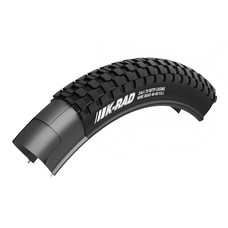 Kenda K-Rad BMX Tire - 20 x 2.125, Clincher, Wire, Black, 60tpi