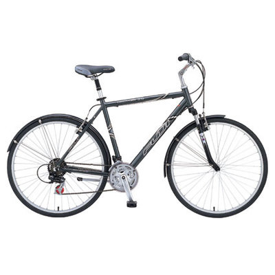 Fuji Crosstown 3.0 Hybrid Bicycle, Black, Size 19", Pre-Owned