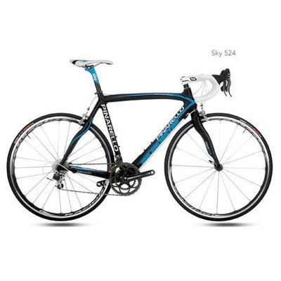 Pinarello Paris Carbon Road Bike, Black/Blue, Size 49, Pre-Owned