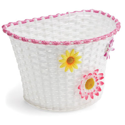 Giant Kids' White Flower Basket