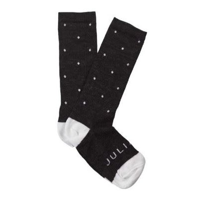 Juliana Dot Sock Black S/M