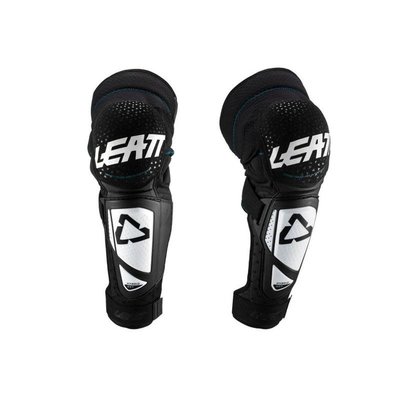 Leatt Knee & Shin Guard 3DF Hybrid EXT Jr Wht/Blk