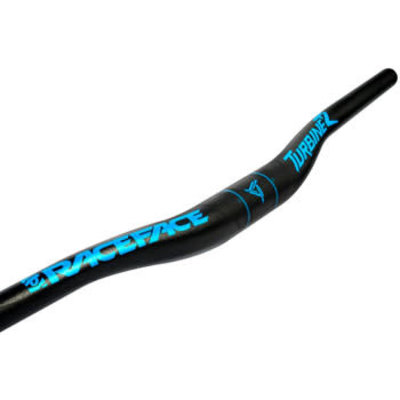 RaceFace Turbine R Riser Handlebar: 35 x 800mm 20mm Rise, Blue