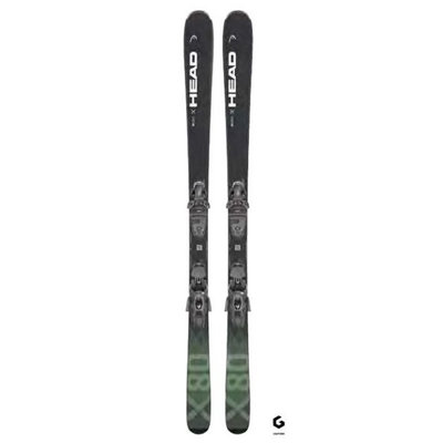 Head Kore 80X LYT-PR Skis w/PRW 11 GW Bindings 2022