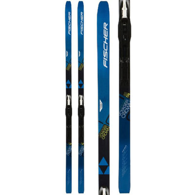 Fischer Voyager EF XC Skis w/Tour Step-In Bindings 2022