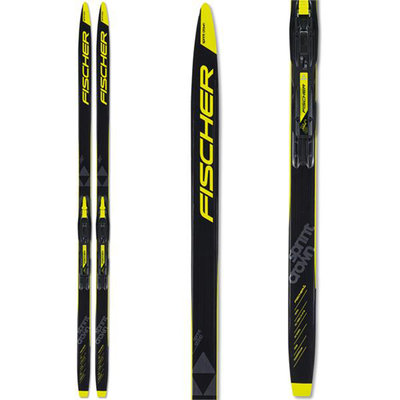 Fischer Sprint Crown Jr Skis w/Tour Step-In Jr IFP Bindings 2022