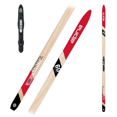 Alpina Control 60 Mounted XC Ski w/Rottefella NNN Tour Auto Bindings 2022