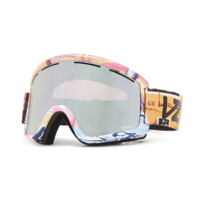 Von Zipper Cleaver Snow Goggles  John Jackson/Wildlife Rose Silver Chrome 2022