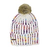 Coal Women's The Ava Hand Knit Rainbow Beanie