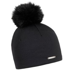 Turtle Fur Comfort Shell Pom Pom Beanie Solid