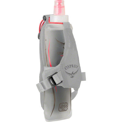 Osprey Dyna Handheld Hydration Water Bottle Silver Spark