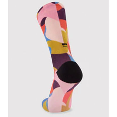 Mons Royale Atlas Digital Logo Crew Socks