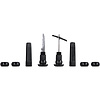 Muc-Off Stealth Tubeless Puncture Plugs Tire Repair Kit - Bar-End Mount Black Pair