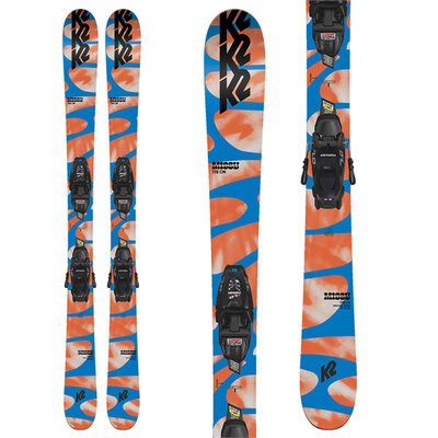 K2 Kids' Missy Skis w/FDT 4.5 Bindings 2023