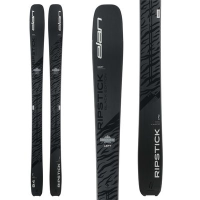 Elan Women's Ripstick 94 Black Edition Skis ( Ski Only) 2023