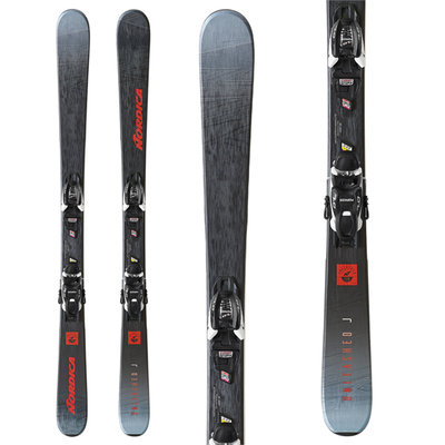 Nordica Kids' Unleashed J FDT Skis w/Jr 7.0 FDT WB Bindings 2023